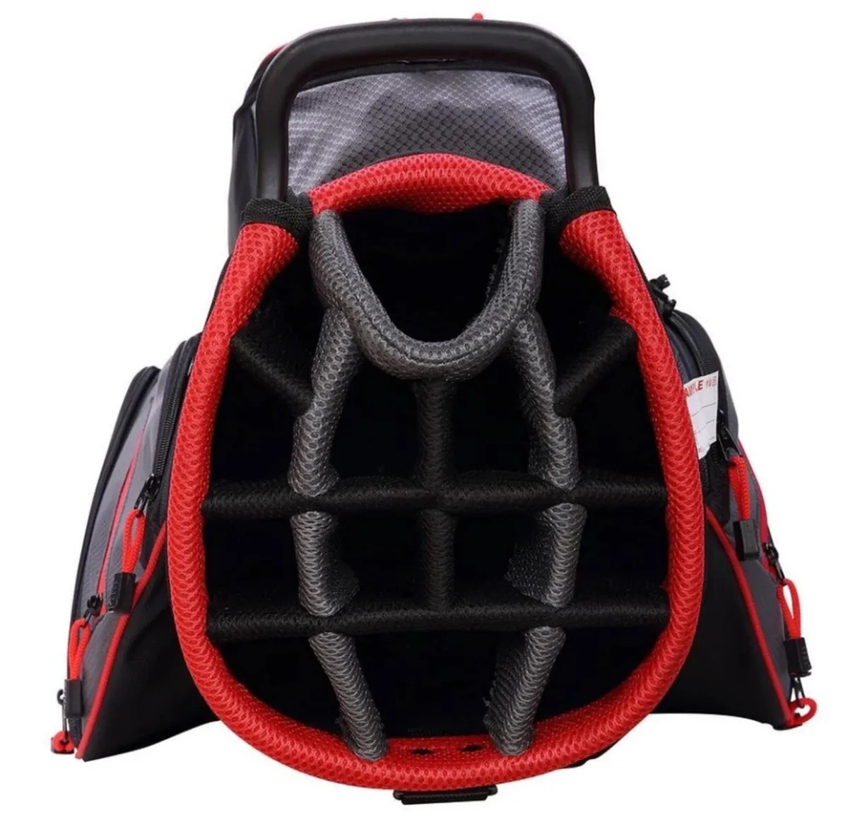 Ram Golf Lightweight Trolley Bag with 14 Dividers - Image 3