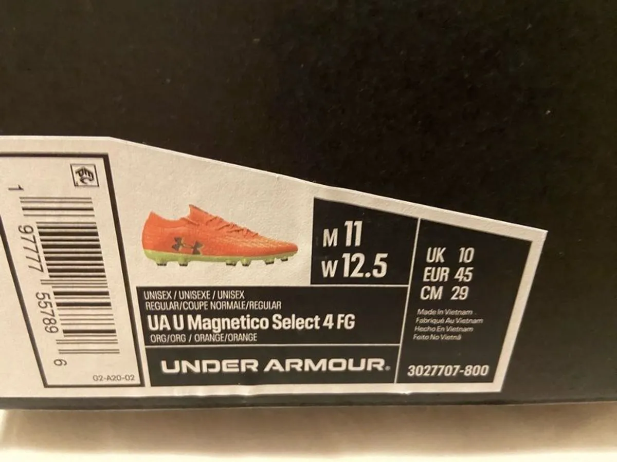 Under Armour Football boots size UK 10 - Image 2