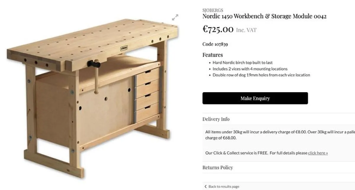 Nordic 1450 Workbench - Image 4