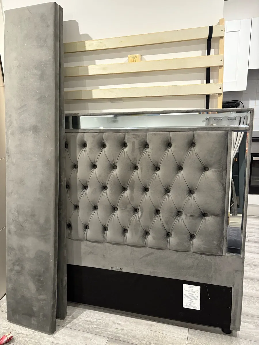 Mirror Bed  Frame - double - Image 1