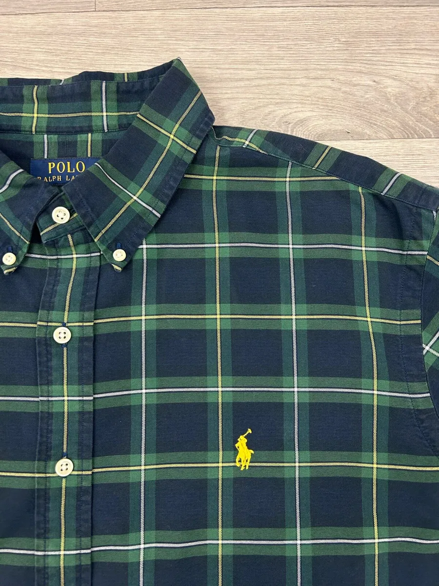 Ralph Lauren Button Down Check Oxford Shirt XXL - Image 3