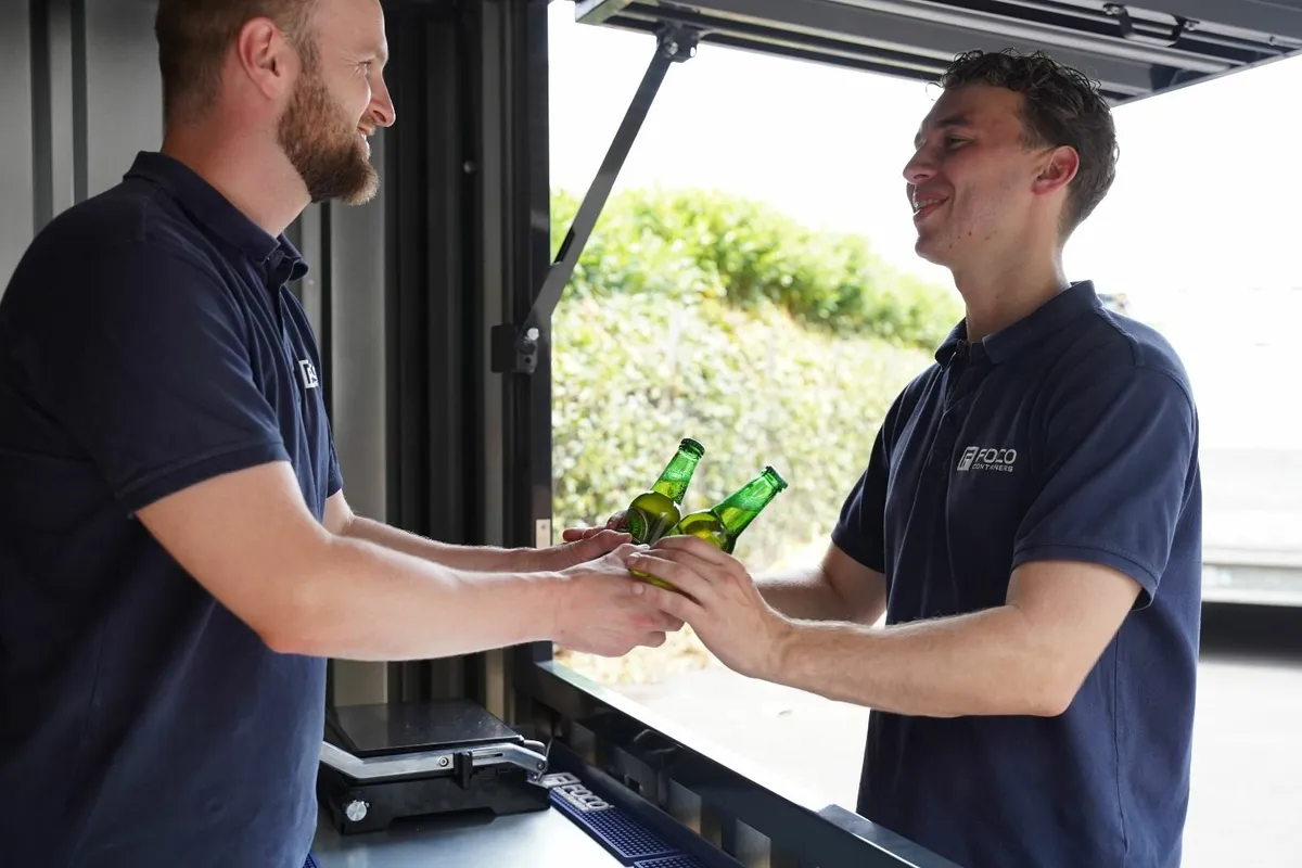 Outdoor Bar Container 3x2m– Ready to Use Instantly - Image 1