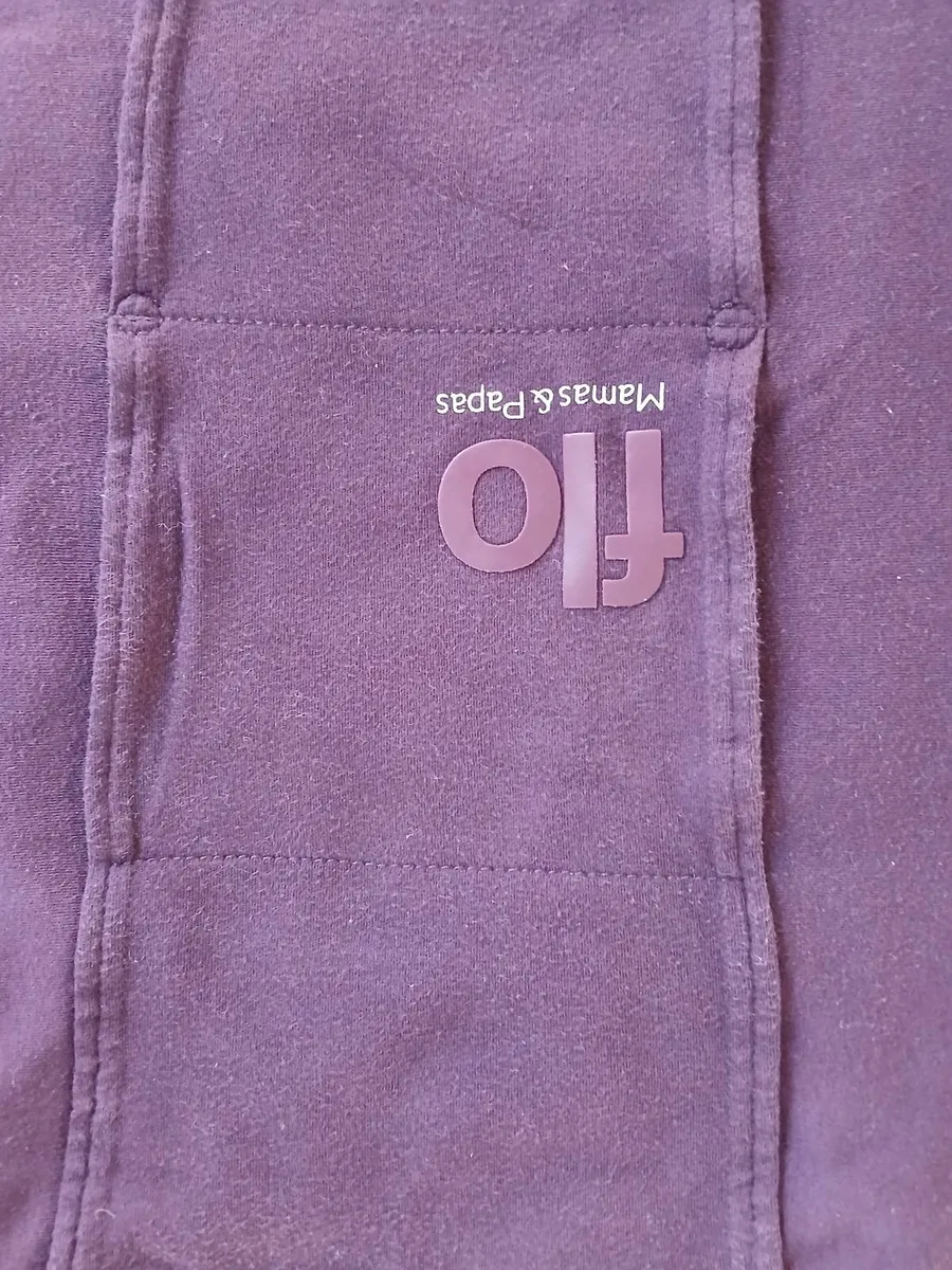 Mamas and papas baby carrier wrap, lovely purple - Image 2