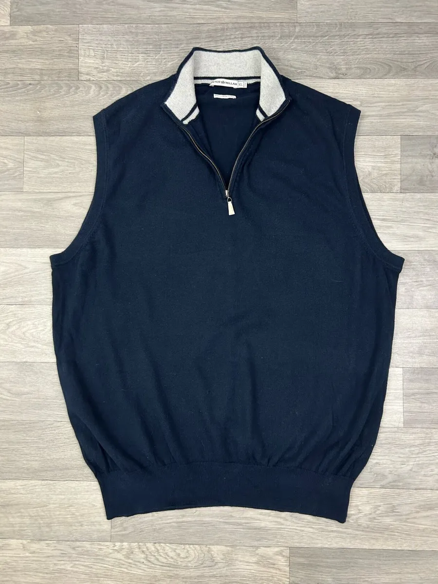 Peter Millar Cashmere Blend Golf Gilet Vest XL - Image 2