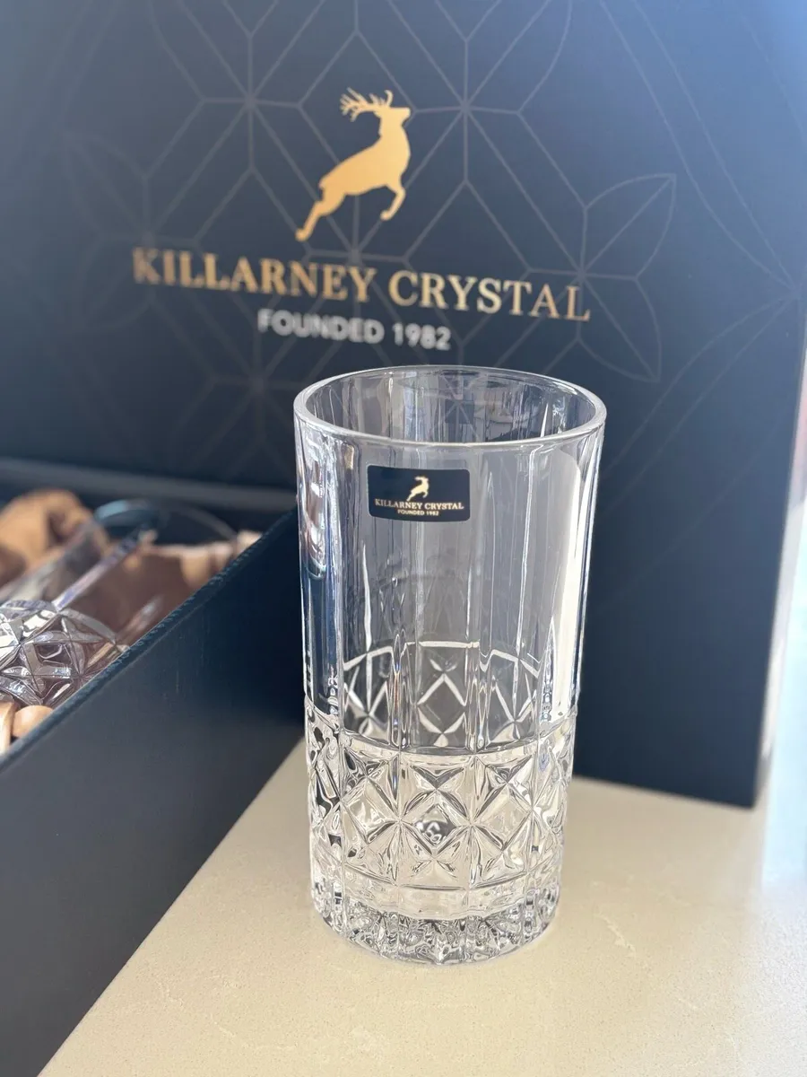Brand New Killarney Crystal Glasses - Image 3