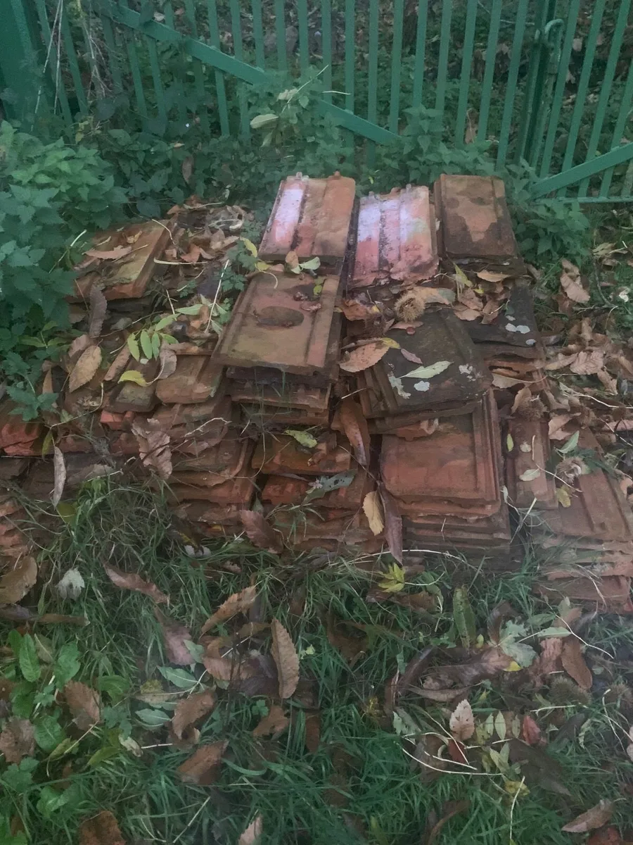 Roof tiles, cast iron gutters, fencing posts - Image 3