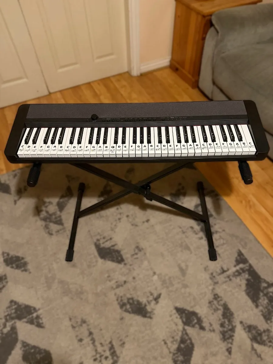 Casio CT-S1 Portable Keyboard, Black - Image 2