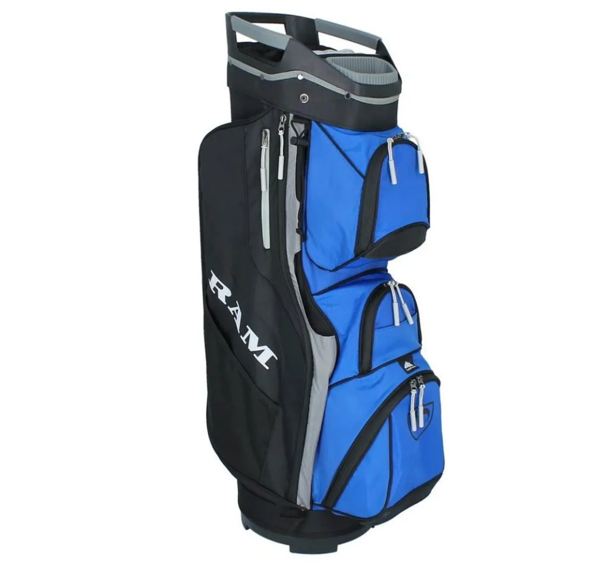 Ram Golf Deluxe Trolley Bag 14 Divider Putter Slot - Image 2