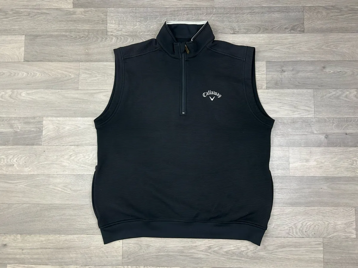Callaway Half Zip Golf Gilet Vest Mens XL - Image 1