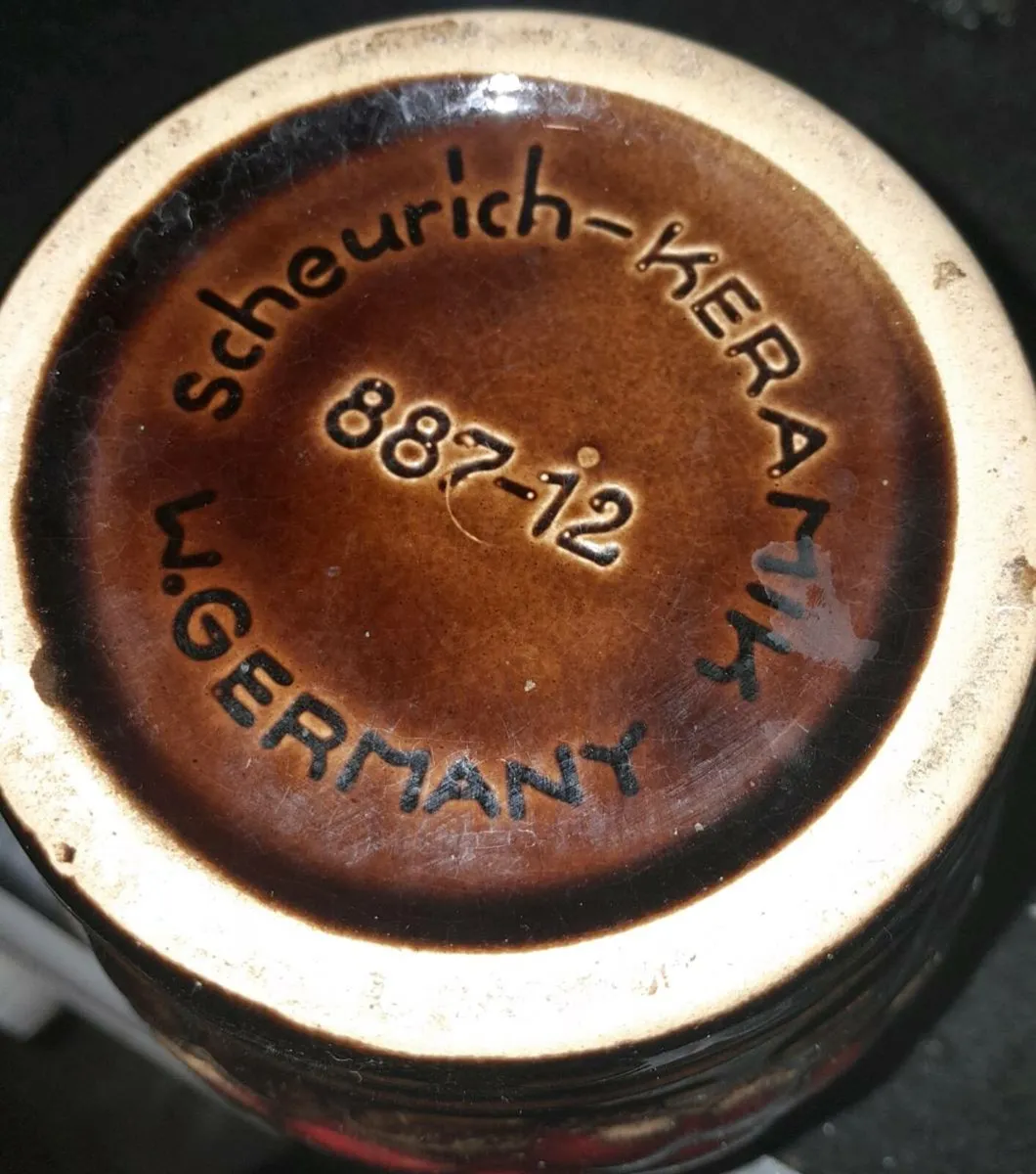 West German pottery bowl - Image 3
