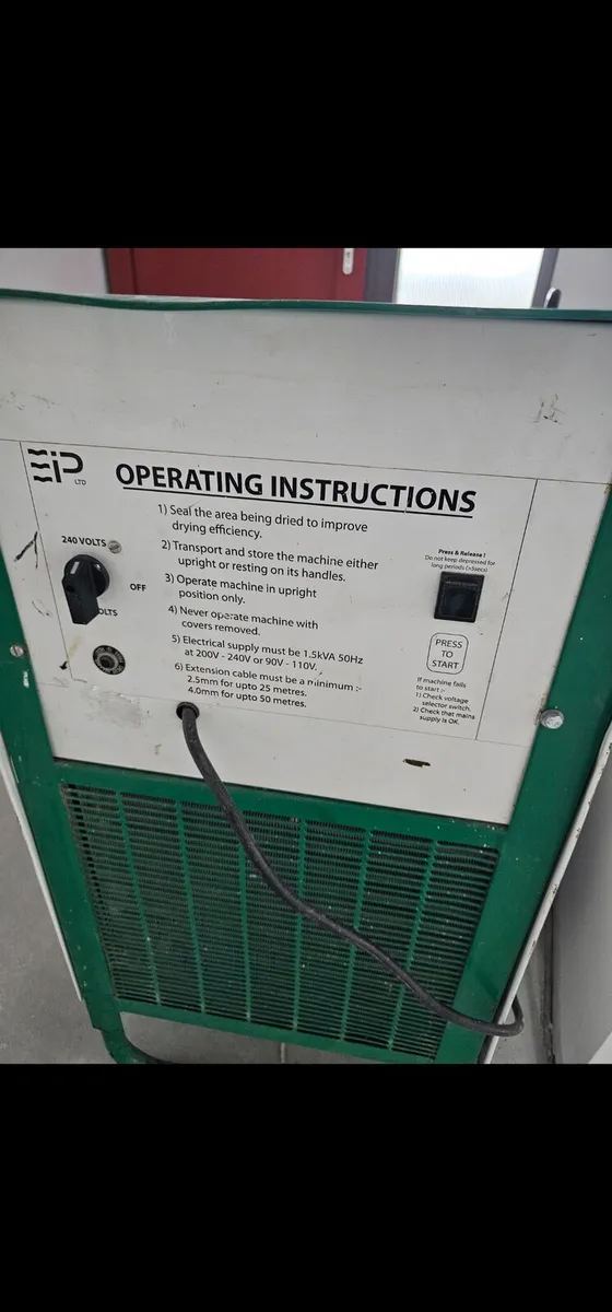 EBAC Industrial Dehumidifier