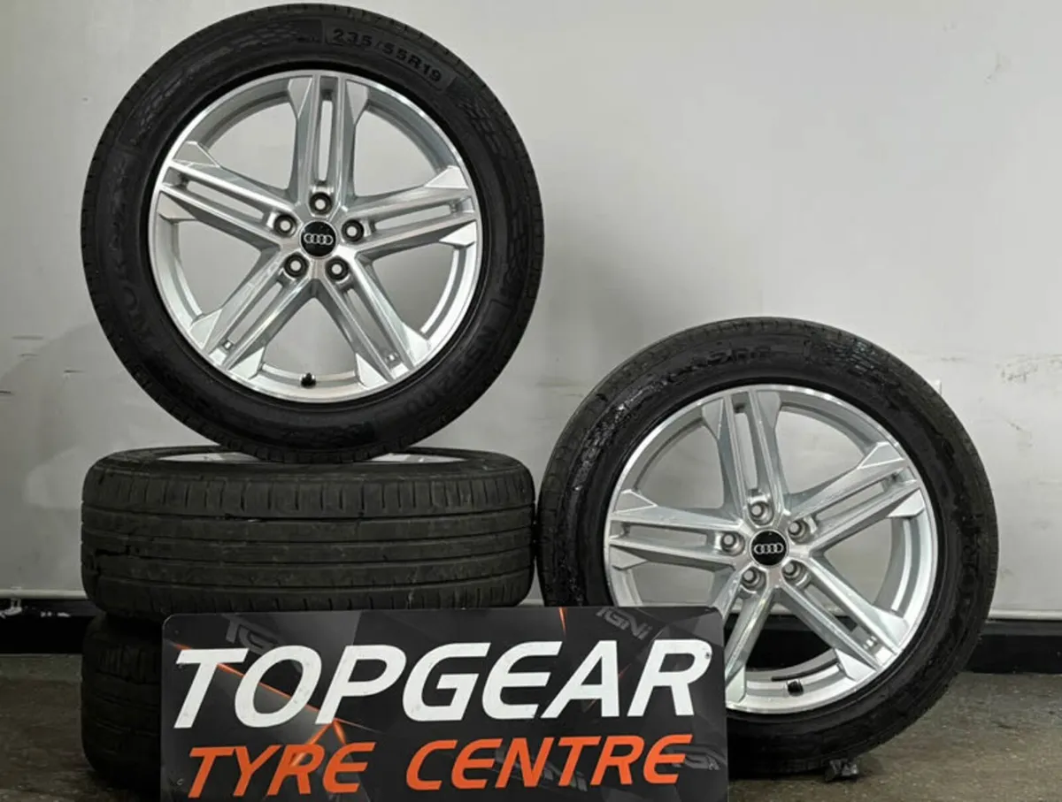 19" GENUINE AUDI Q5 S-LINE Alloy Wheels & Tyres - Image 1