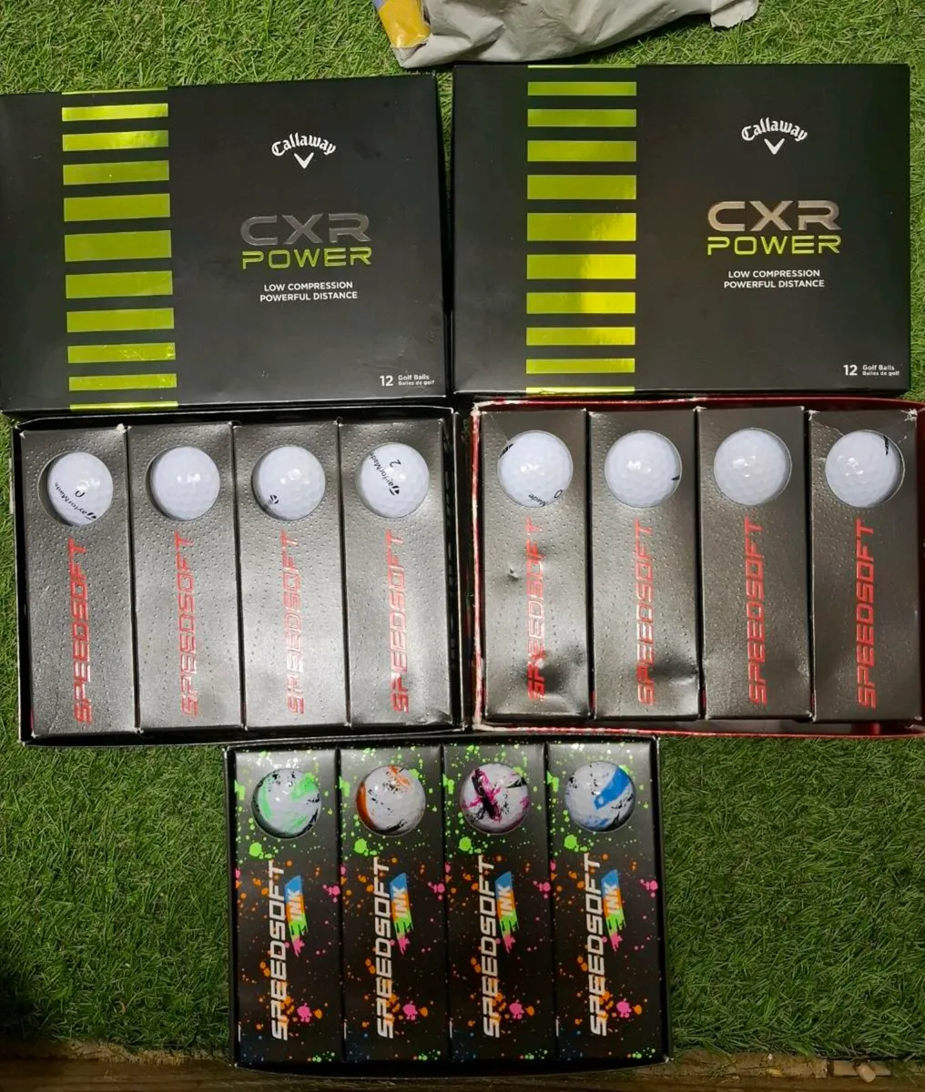 5 DOZEN NEW CALLAWAY-TAYLORMADE
