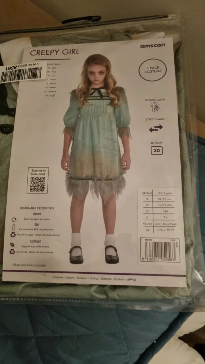 Creepy girl costume - Image 1