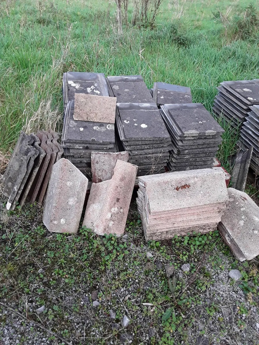 Concrete roof and ridge  tiles - Image 2