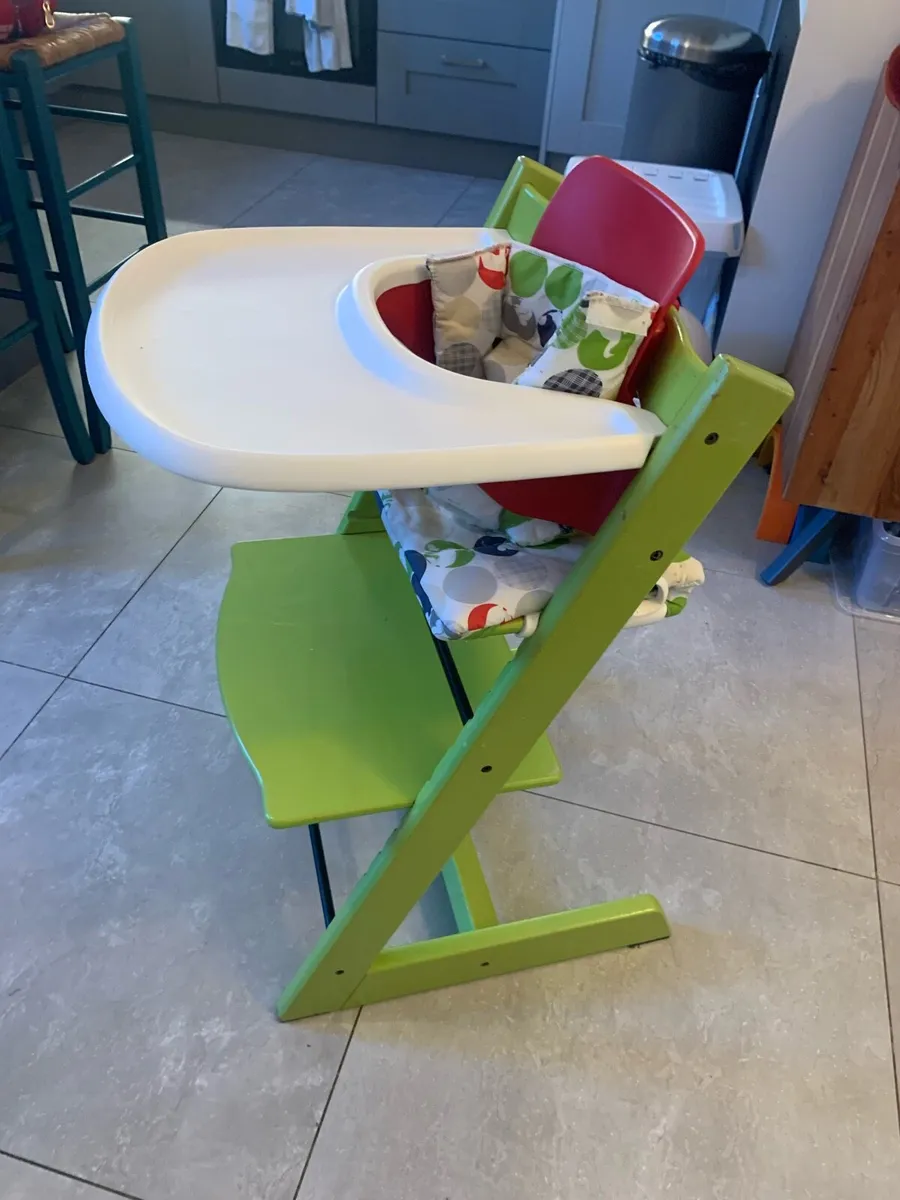 Stokke Tripp Trapp Chair, Cushion and Tray Package - Image 2