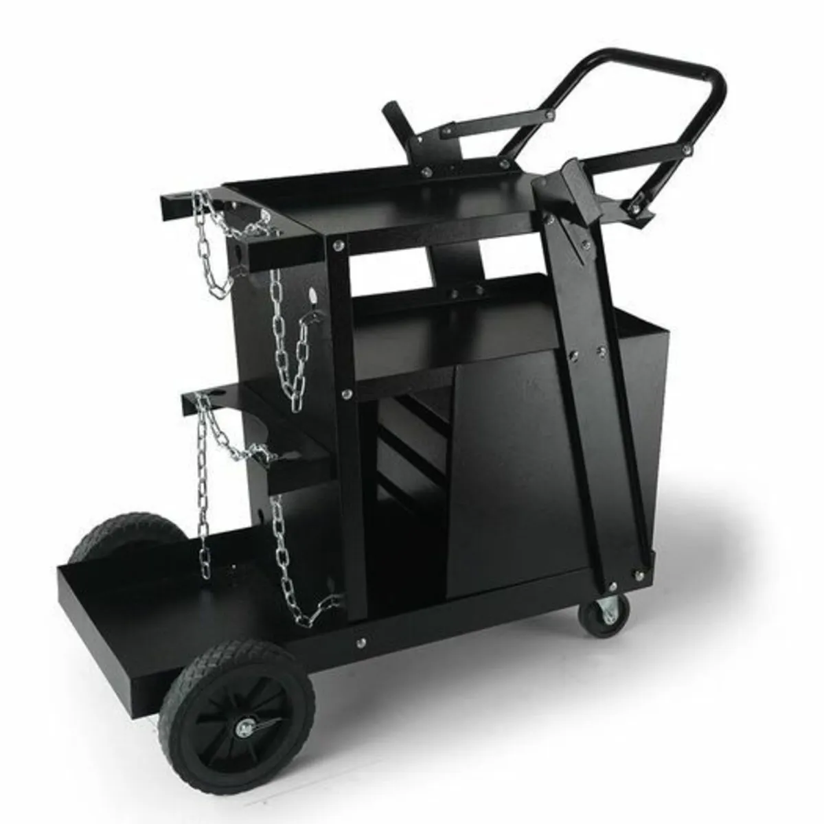 Welding trolley, 2 shelves with 4 drawers, welding - Image 1