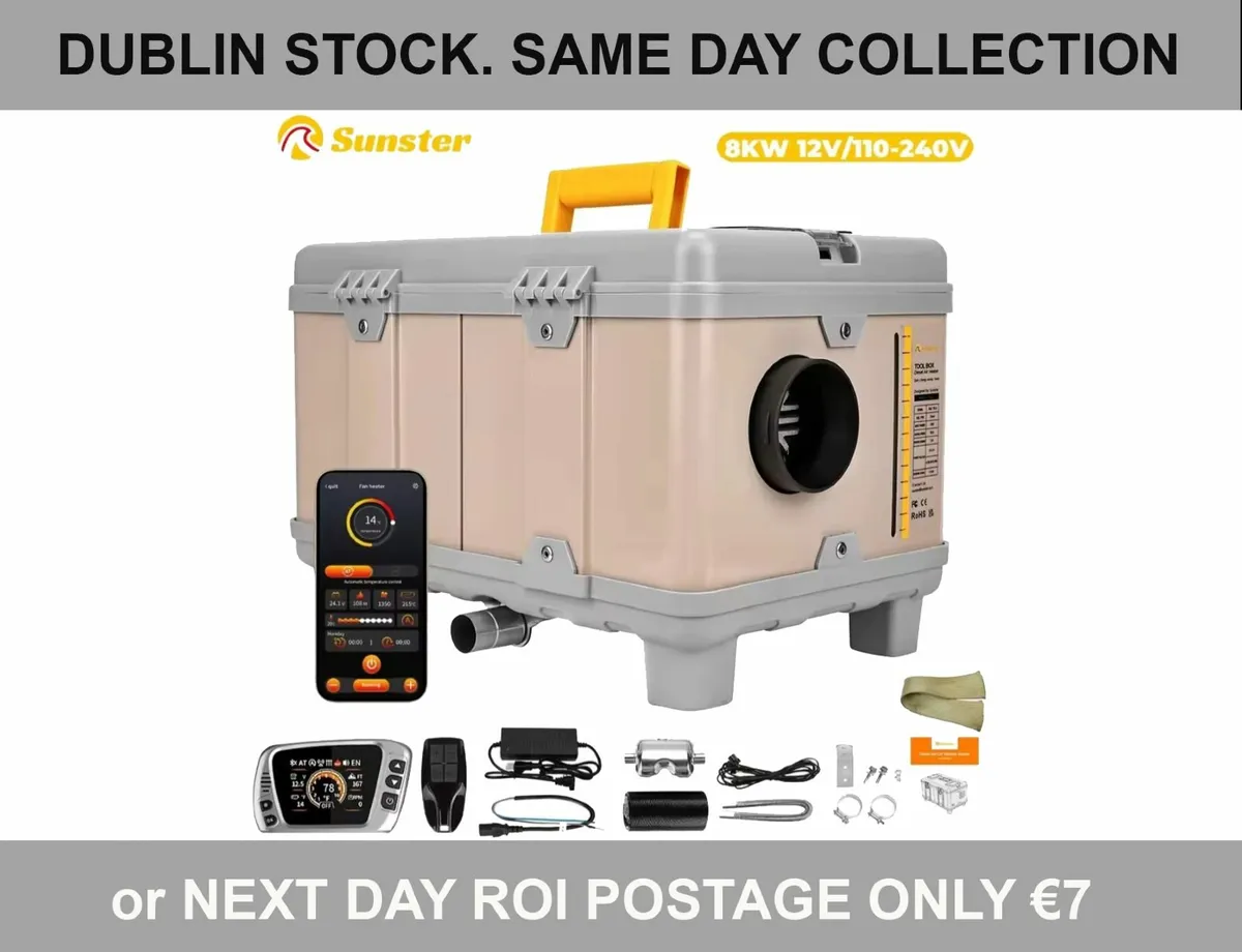 Toolbox style Heater with Power Supply, New model - Image 1