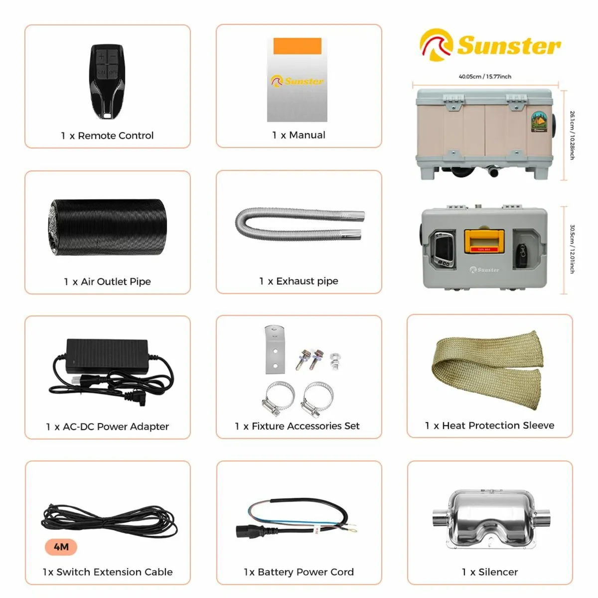 Toolbox style Heater with Power Supply, New model - Image 3