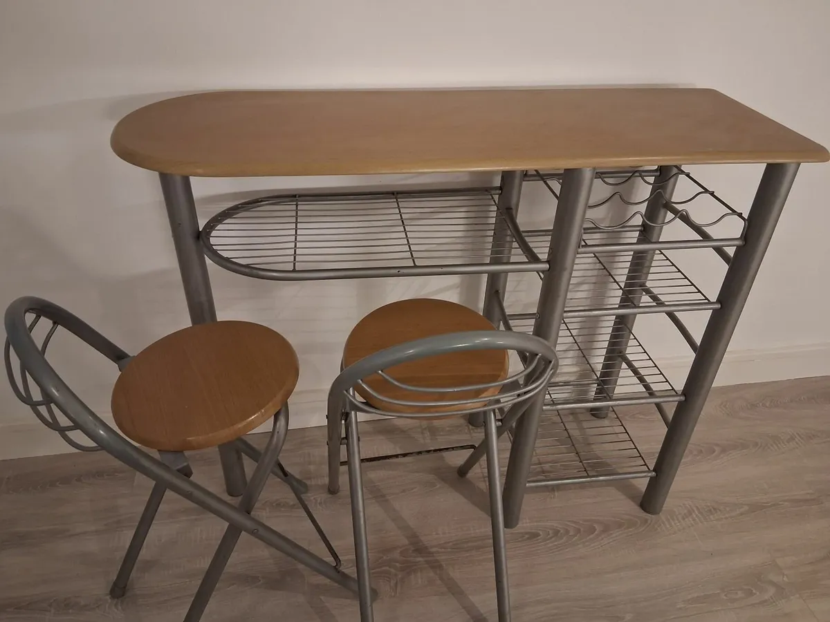 Kitchen Bar Bistro Set - Image 1