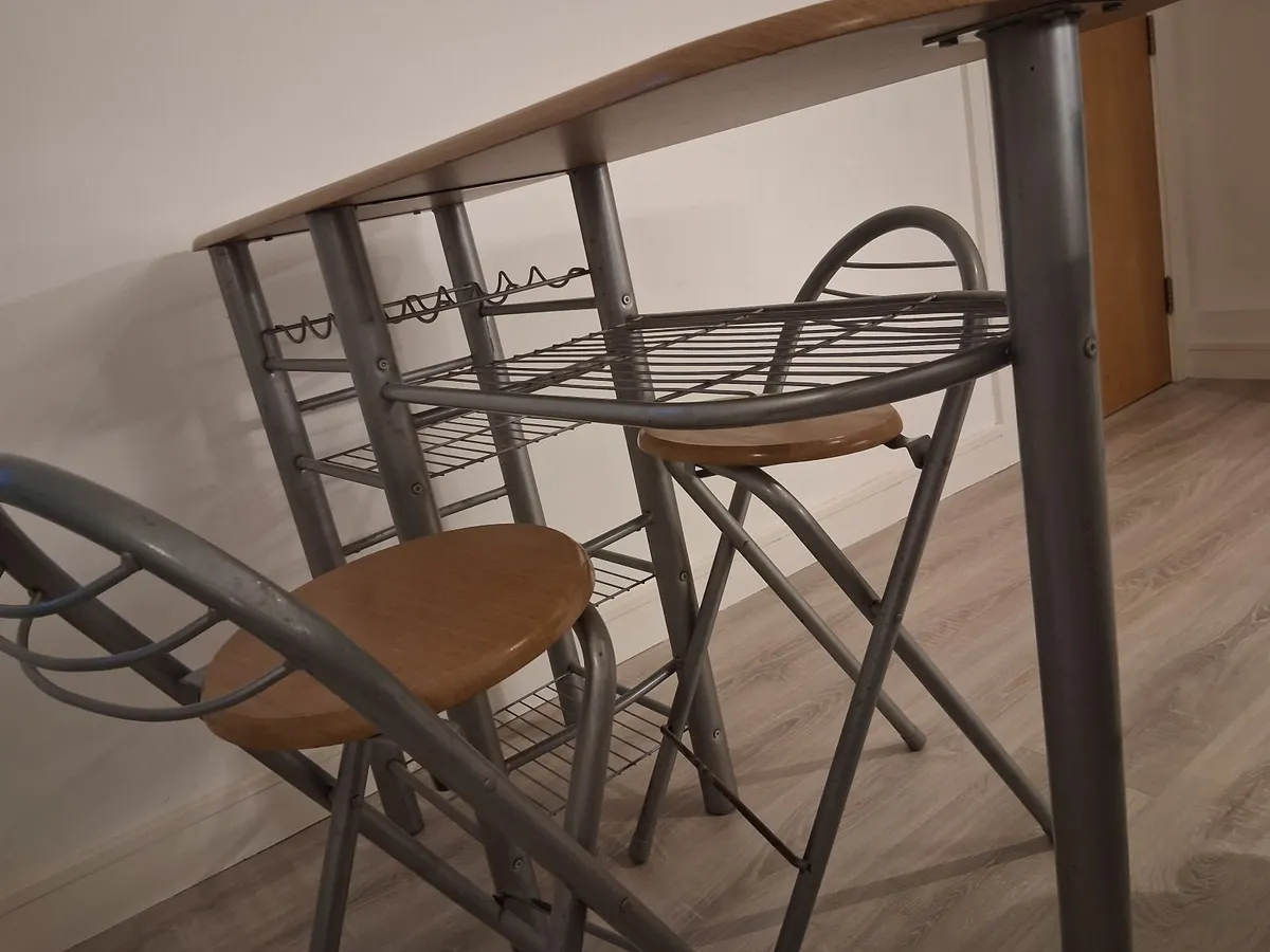 Kitchen Bar Bistro Set - Image 3