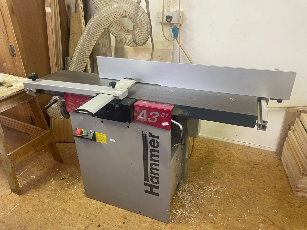 Hammer a3 jointer /planner, felder k700 table saw - Image 1