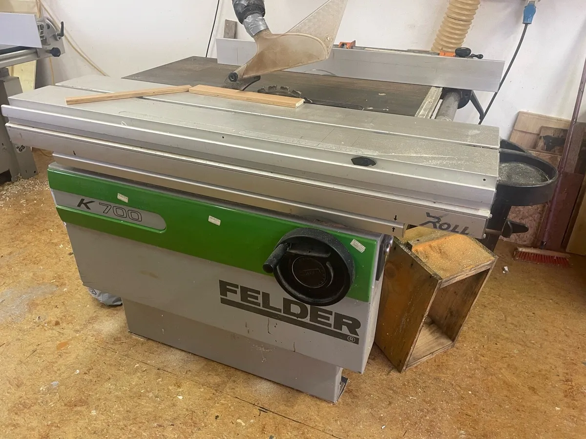 Hammer a3 jointer /planner, felder k700 table saw - Image 4