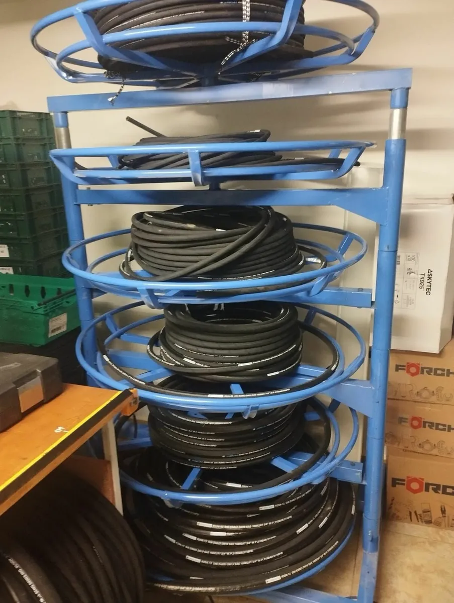 Hydraulic Hose stand - rack - Image 1