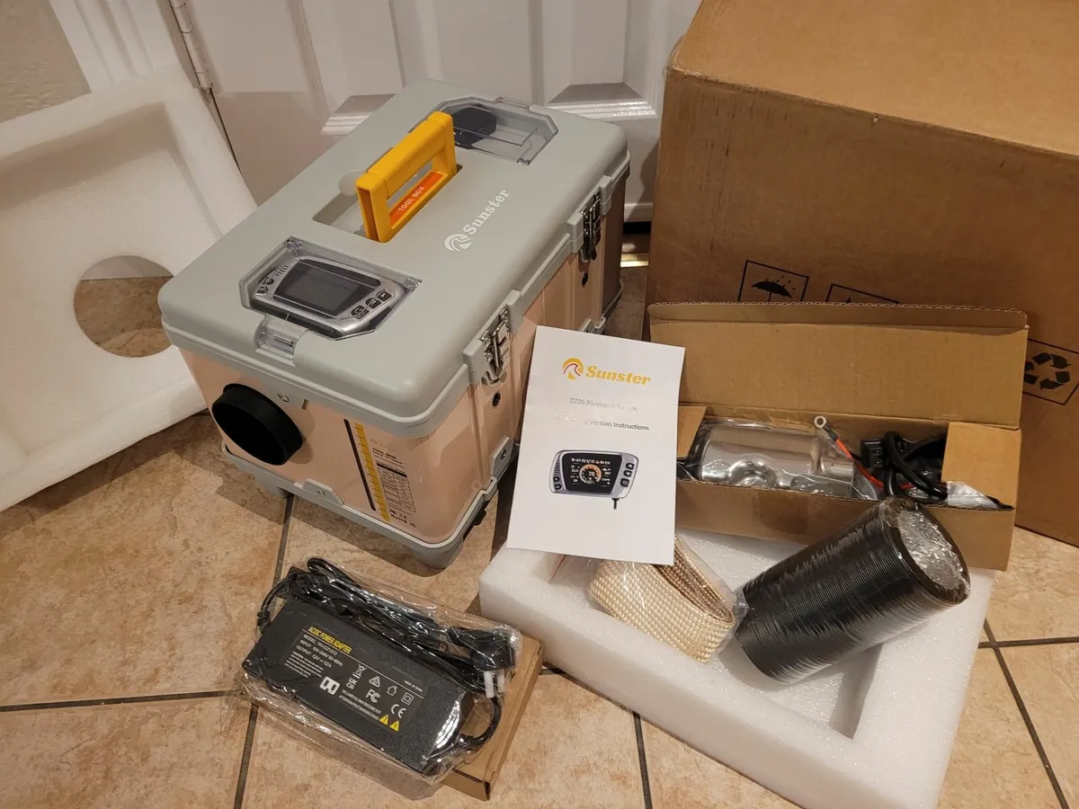 Toolbox style Heater with Power Supply Silent pump - Image 1