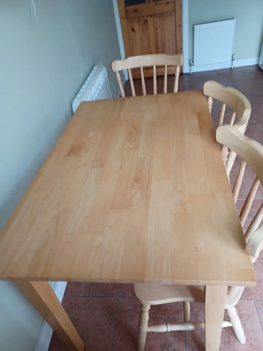 Table & 3 Chairs