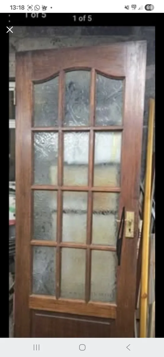3 wooden doors - Image 4