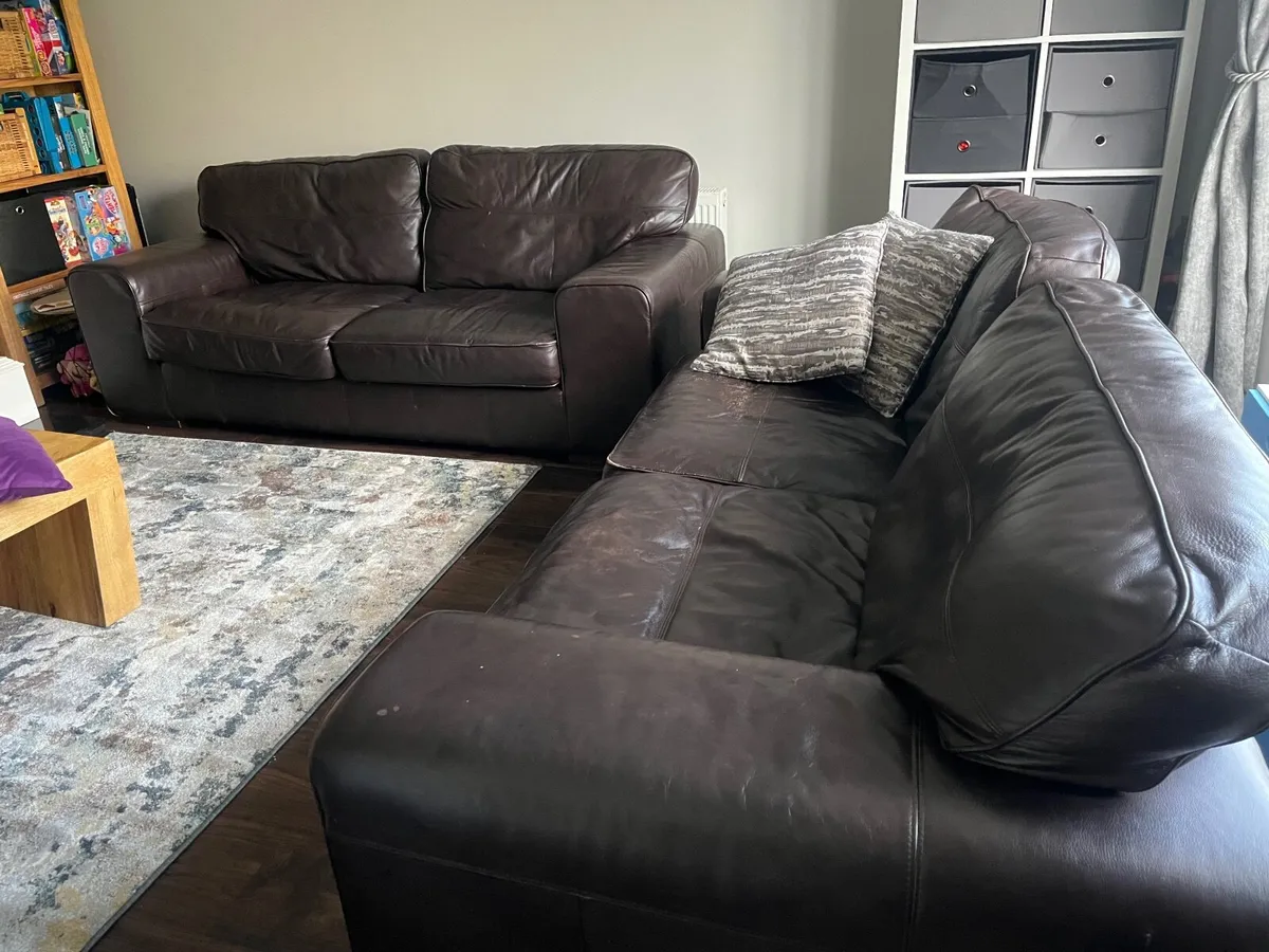 Sofa couch 3 seater x2 - Image 2
