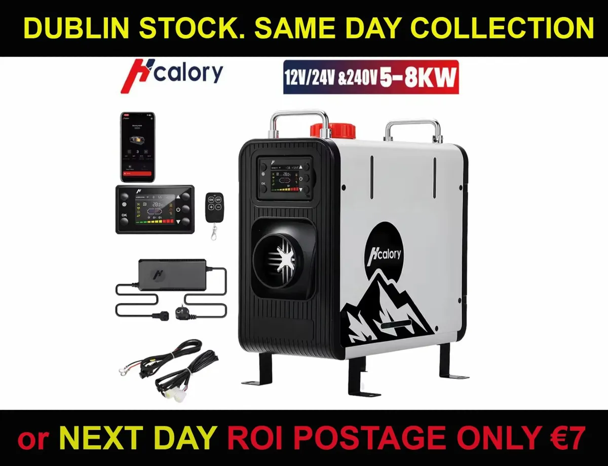 Upgrade version Hcalory Heater with Power Supply - Image 1