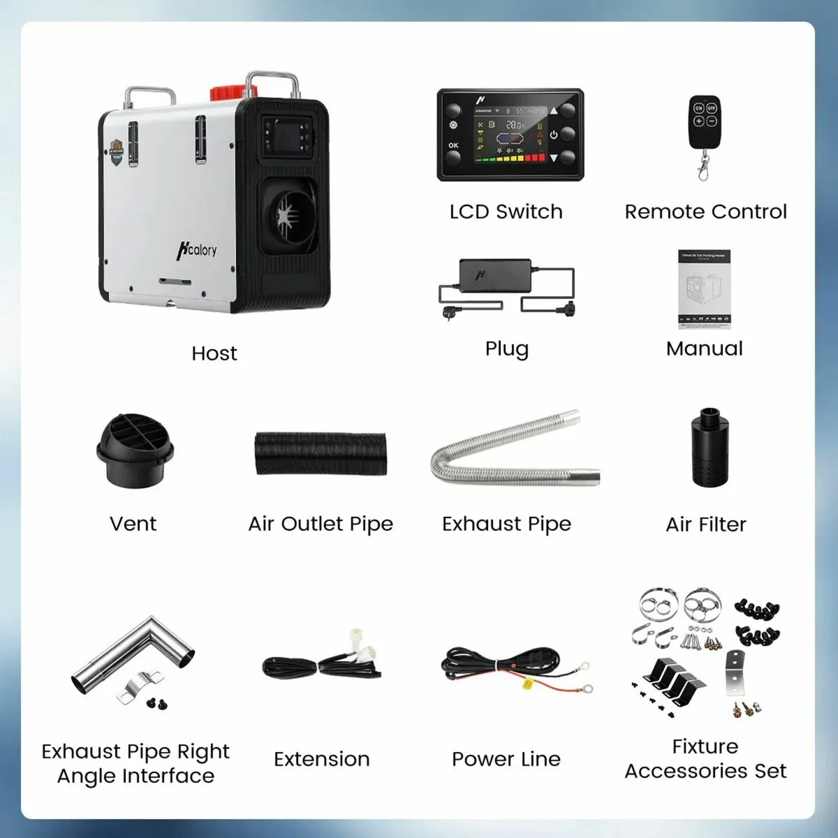 Upgrade version Hcalory Heater with Power Supply - Image 2