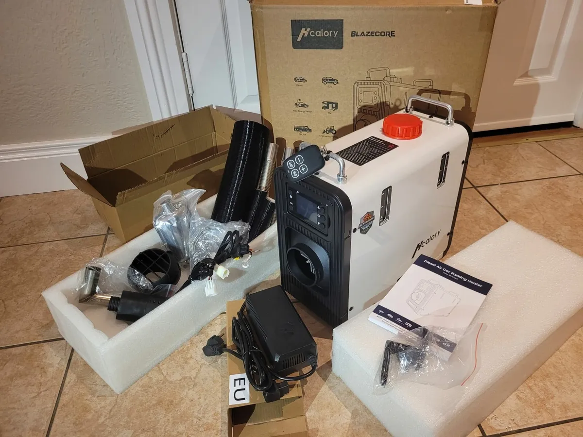Upgrade version Hcalory Heater with Power Supply - Image 1
