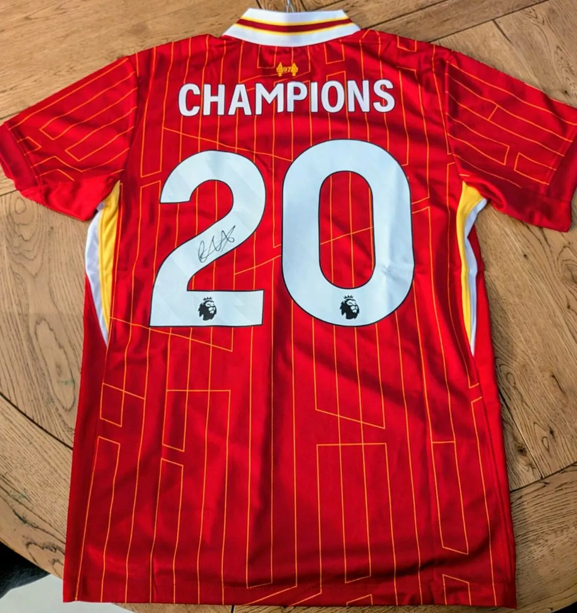 Liverpool champions 20 jersey signed by Trent AA - Image 1