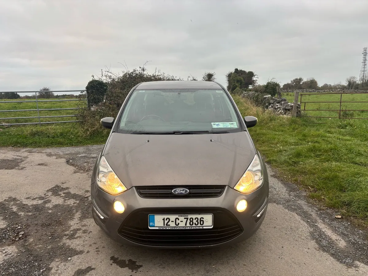 2012 ford smax new nct low mileage 7seater €2950 - Image 1