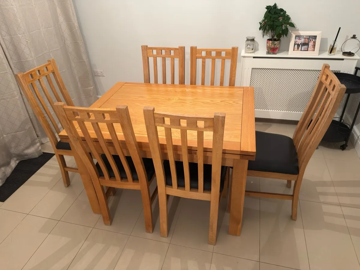 Dining Table & Chairs - Image 1