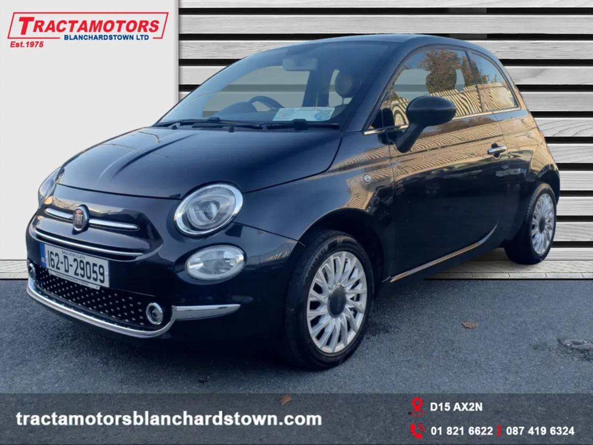 Fiat 500 1.2 ECO 69 LOUNGE 3DR 69BHP - Image 1