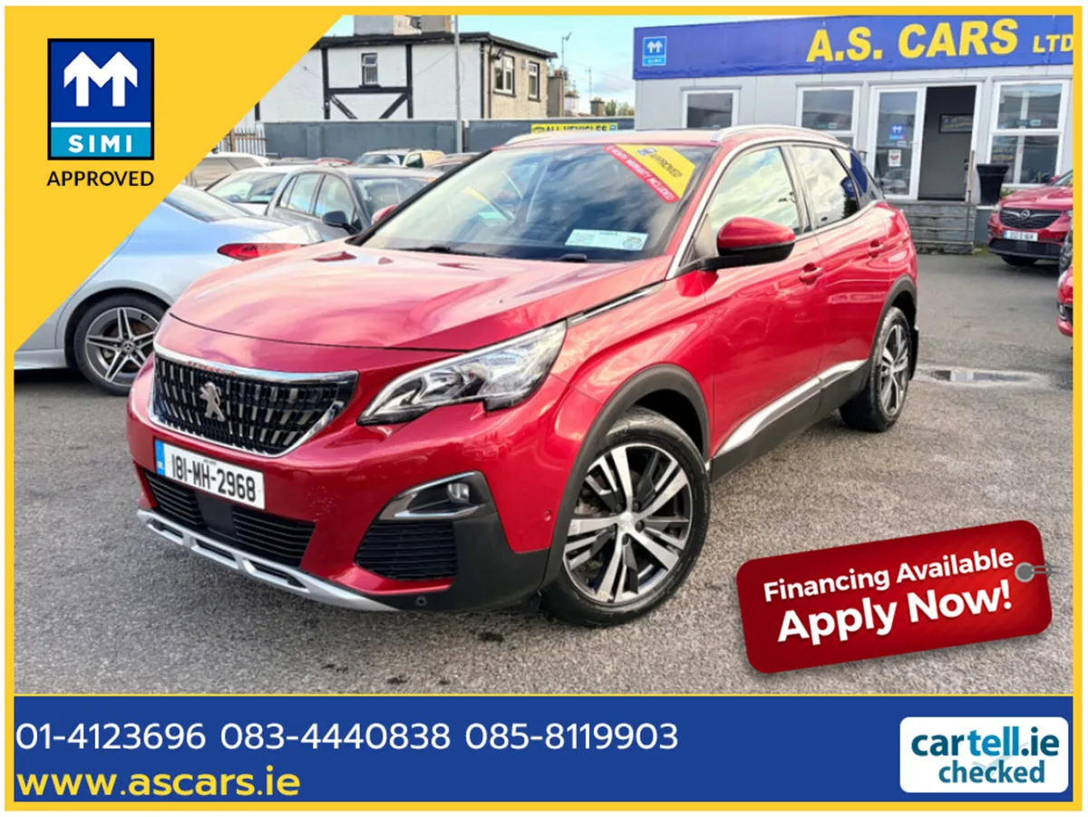 Peugeot 3008 ALLURE 1.6 HDI AUTOMATIC ** LOW MILEA - Image 1
