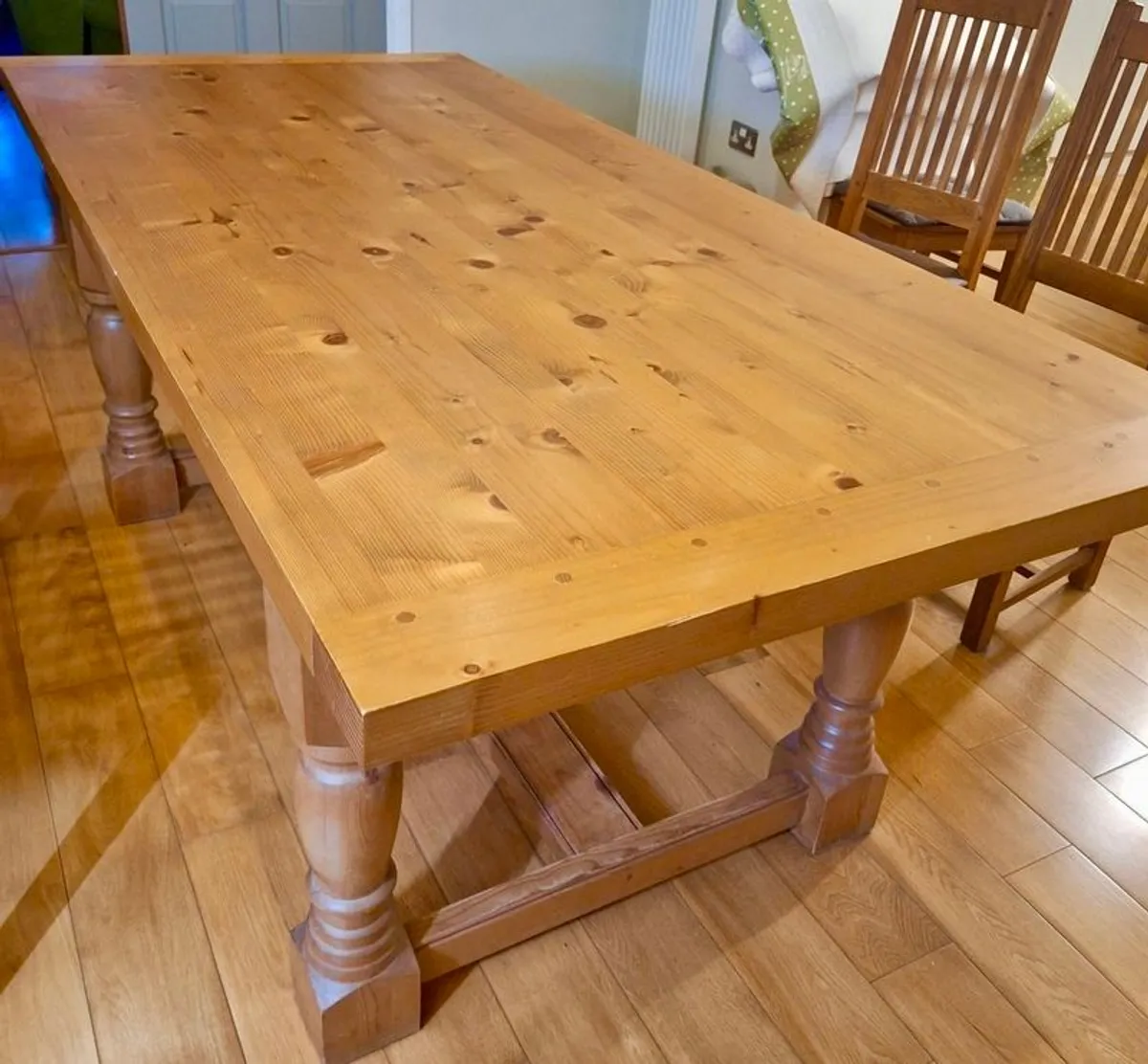 Farmhouse Pine Kitchen Table - Image 2