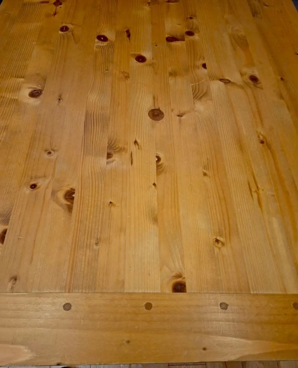 Farmhouse Pine Kitchen Table - Image 3