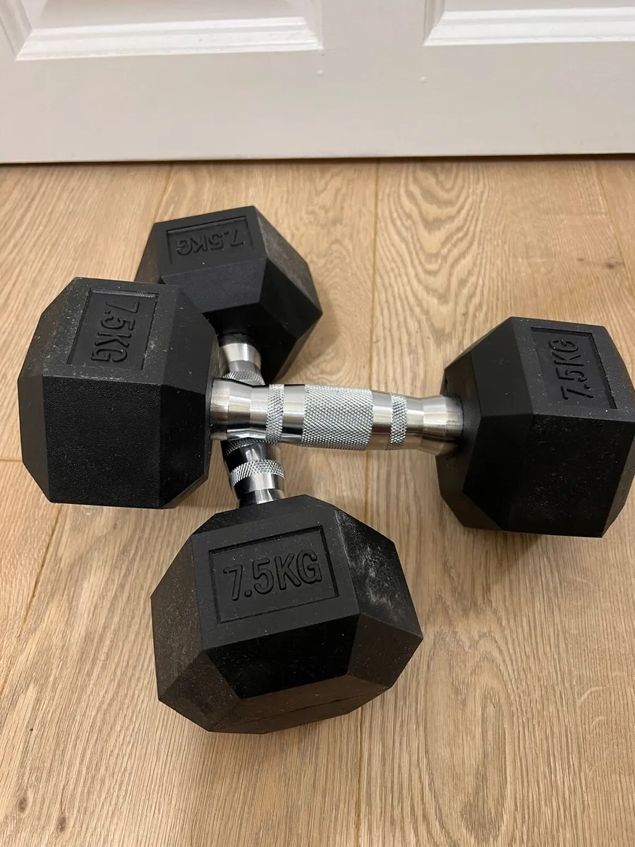 7.5 KG Dumbbells Set - Image 2