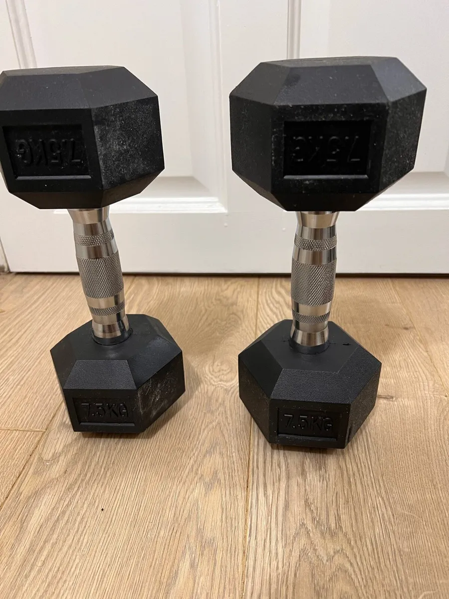 7.5 KG Dumbbells Set - Image 3