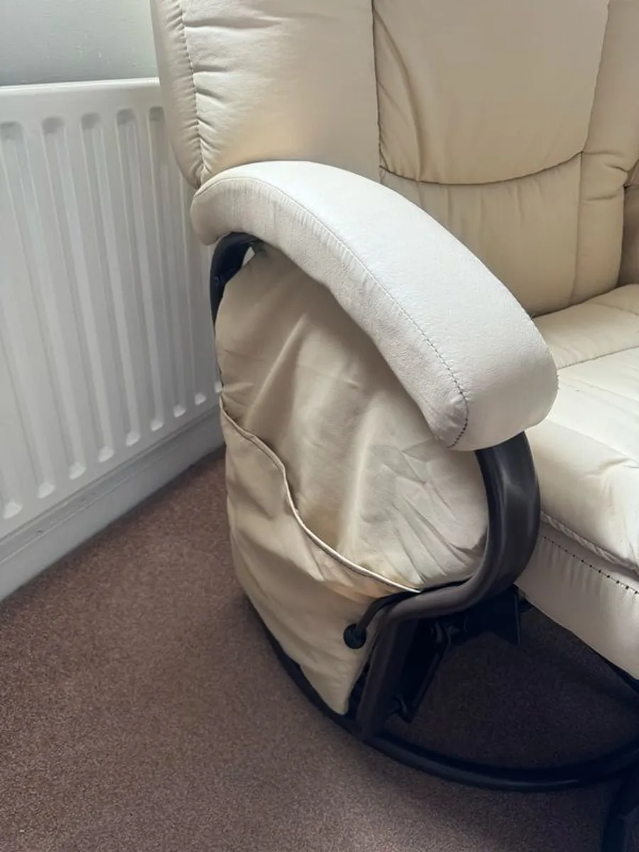 Rocking Chair and Matching Footstool - Image 2