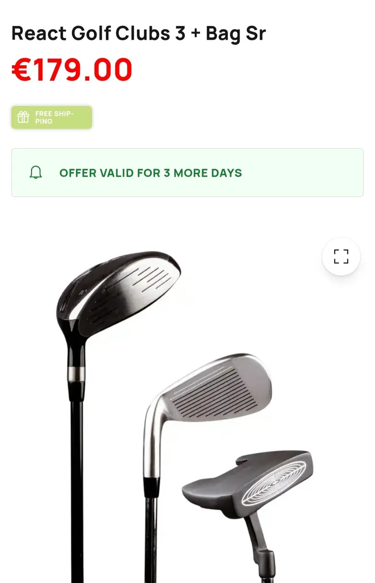 Golf clubs LH - Image 2