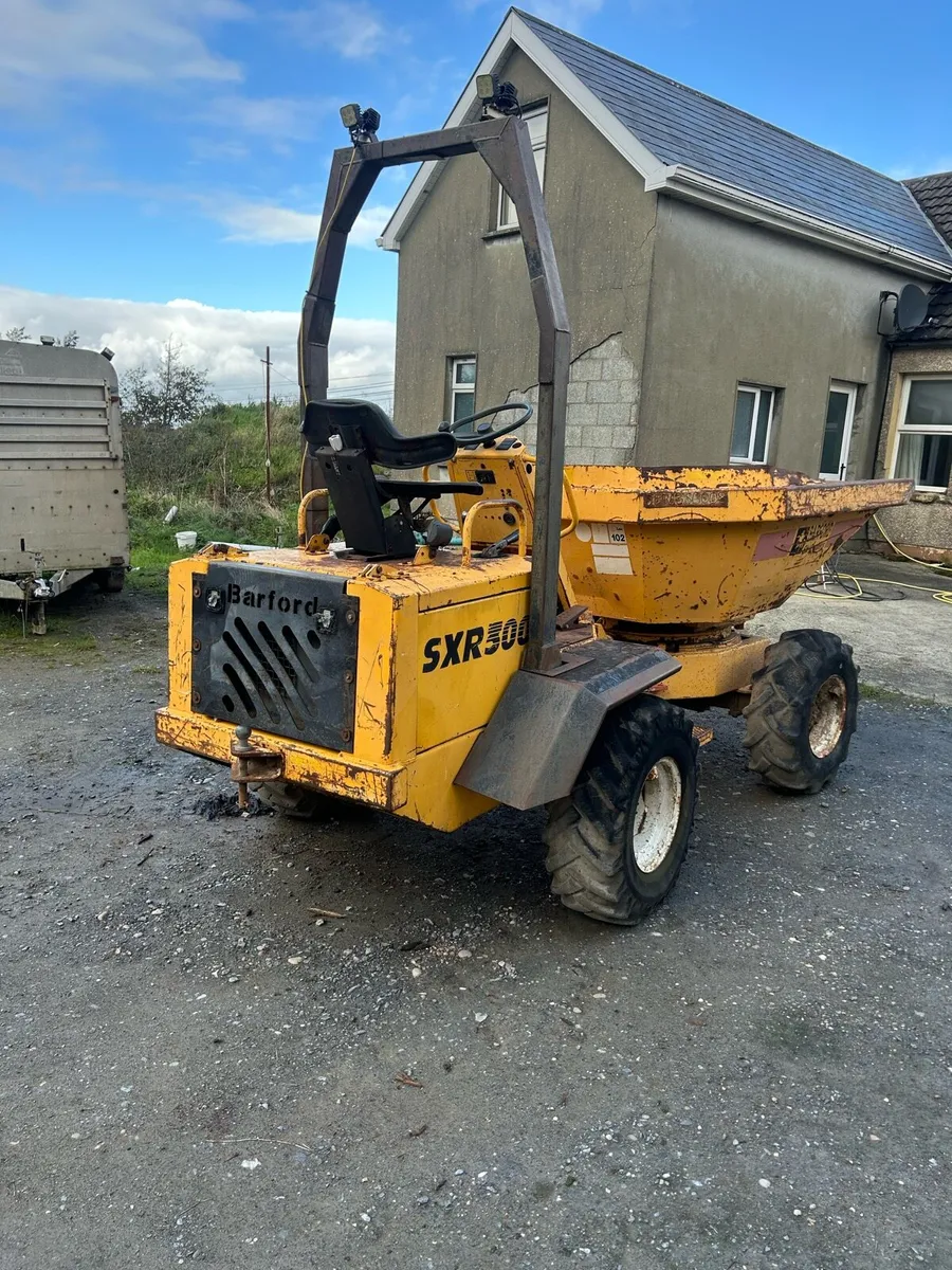 Barford 3ton swivel dumper - Image 1