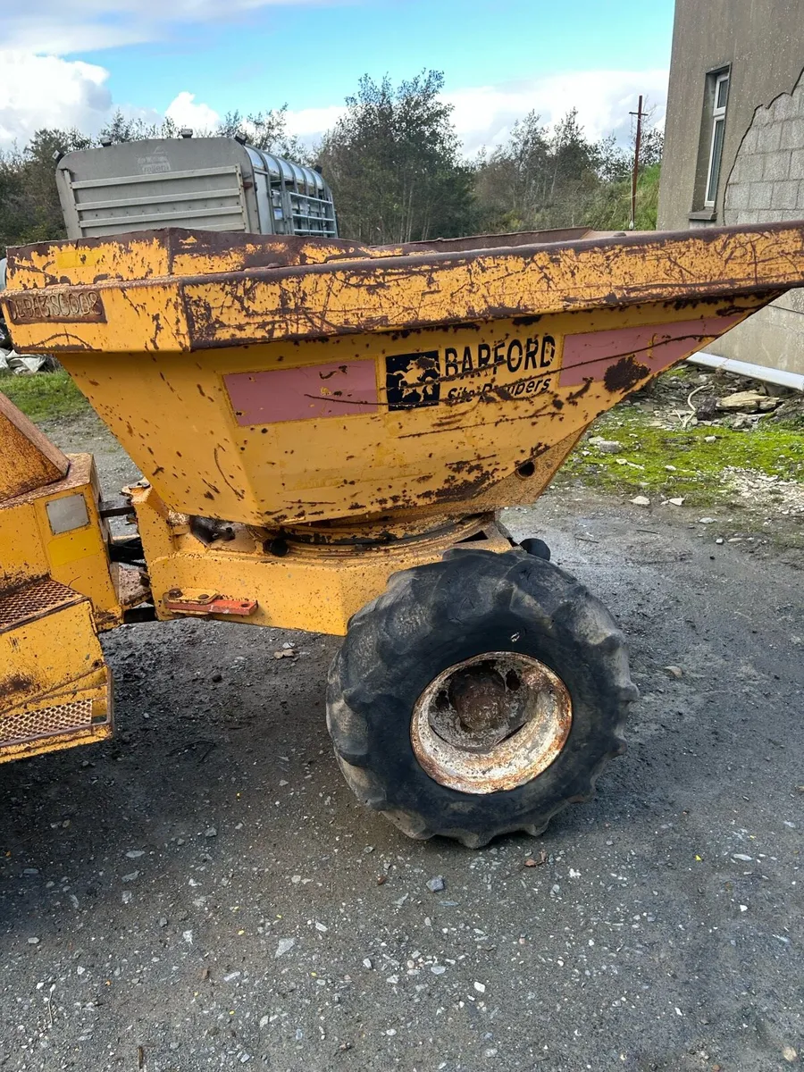 Barford 3ton swivel dumper - Image 3