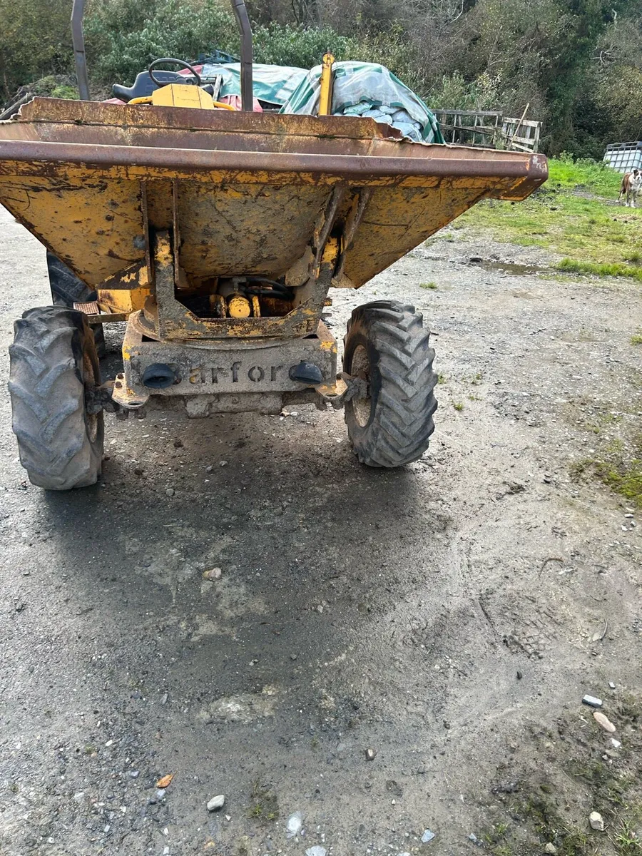 Barford 3ton swivel dumper - Image 4