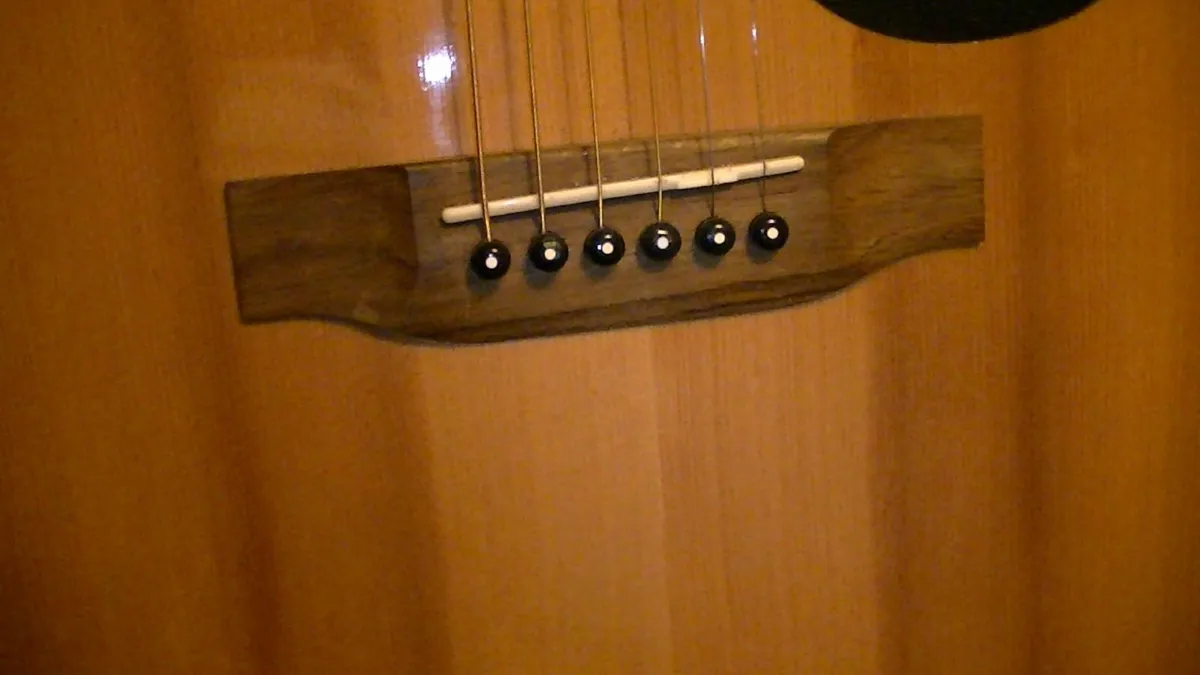 Encore Acoustic Guitar - Image 3